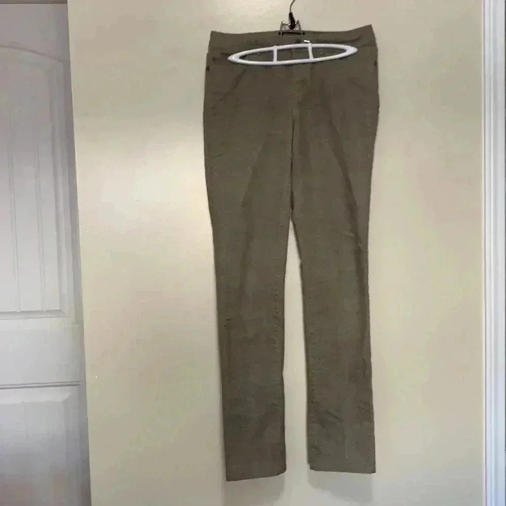 Nicole Miller midrise pants cotton/polyester/spandex